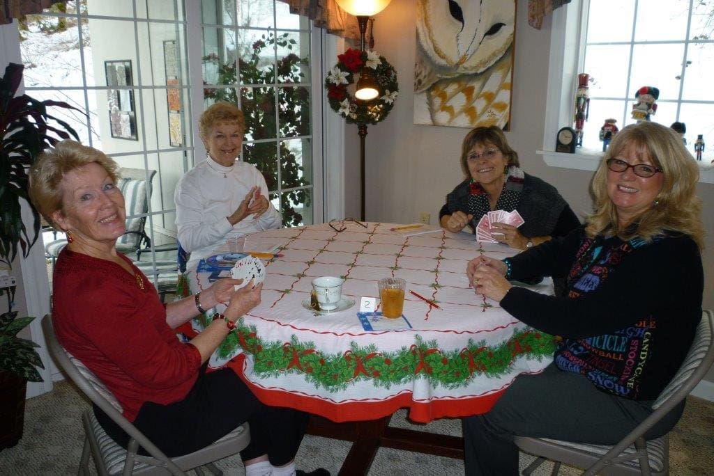 Janet Siedlecki, Marcia McIntyre, Joan Devlin and Gayle Schanck