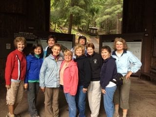 Linda, Susan, Maureen, Gerene, Sharyn, Georgia, Nancy, Kathy, Kristine, &amp; Elaine