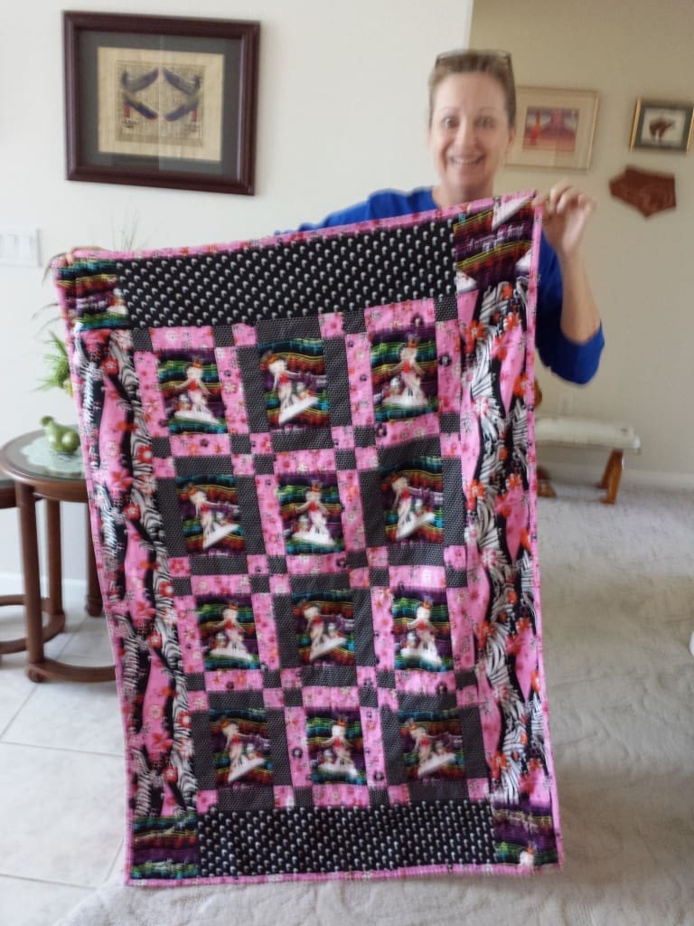 Linda's Betty Boop Quilt