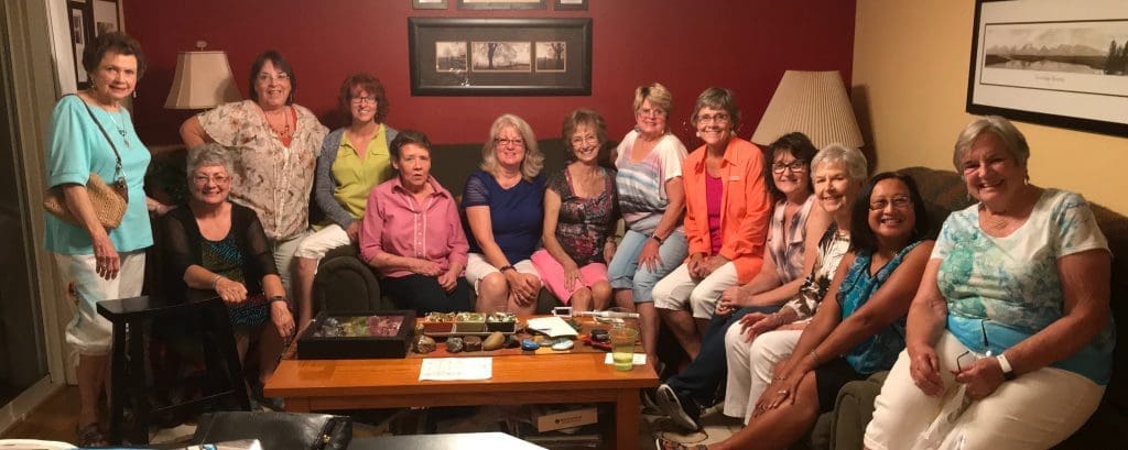Ladies Potluck group August 2018